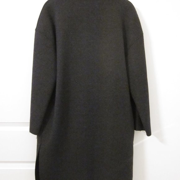 Les Copains BVM Spa designer 100% Virgin Wool Coat size 38 - Picture 9 of 16